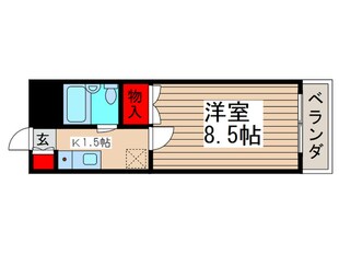 ジュネス市川の物件間取画像